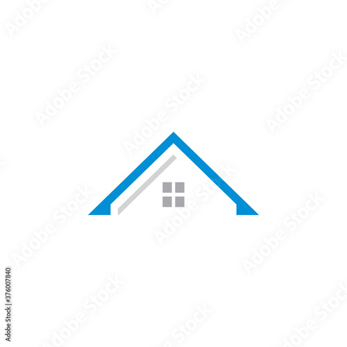 Abstract Roof Vector , Real Estate logo