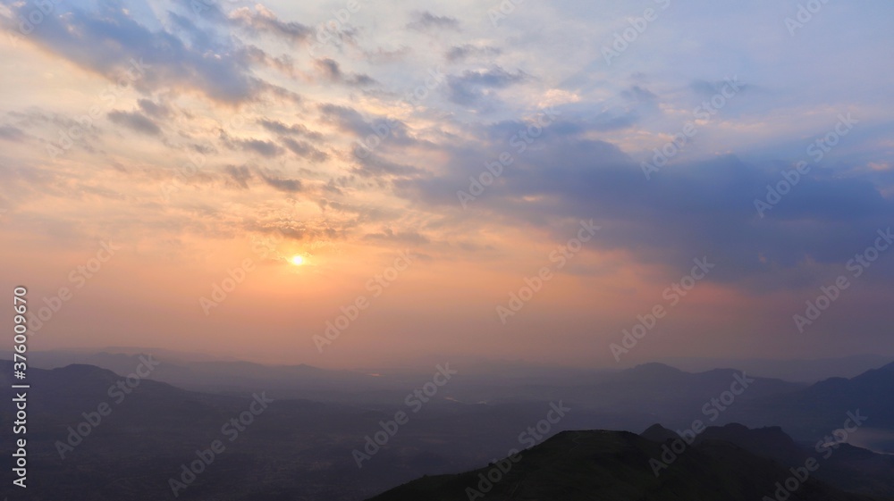 The sun and I decided to rise to the occasion.
Captured from the top of Mt.Kalsubai, the highest peak of Maharashtra, India. 