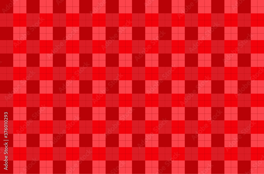 Fondo de mosaico rojo para navidad.