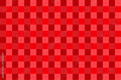 Fondo de mosaico rojo para navidad.