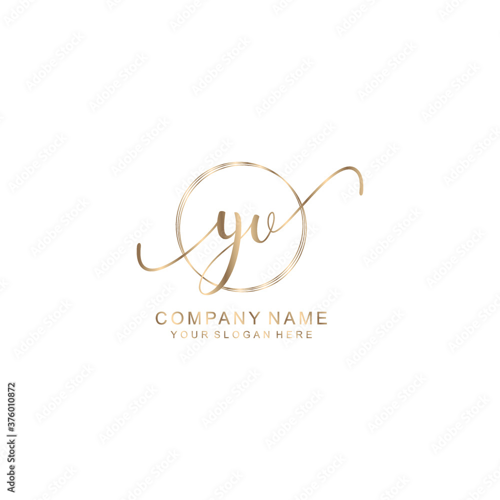 YV nitial handwriting logo template vector
YV nitial handwriting logo template vector
