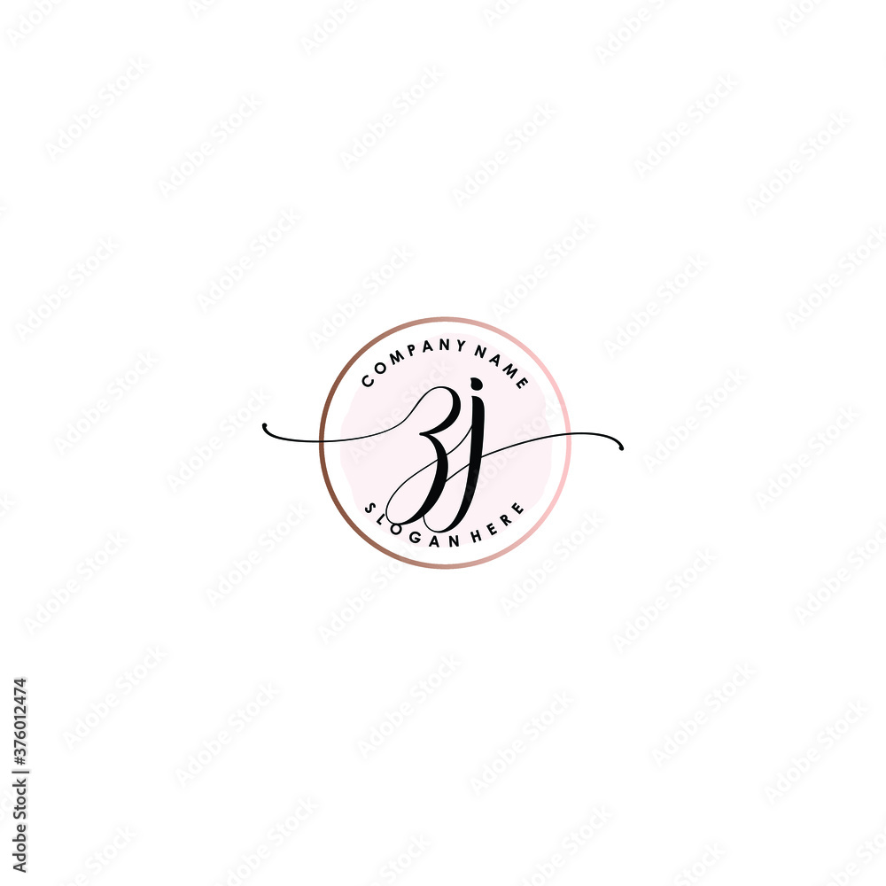 Z Initial handwriting logo template vector
Z Initial handwriting logo template vector