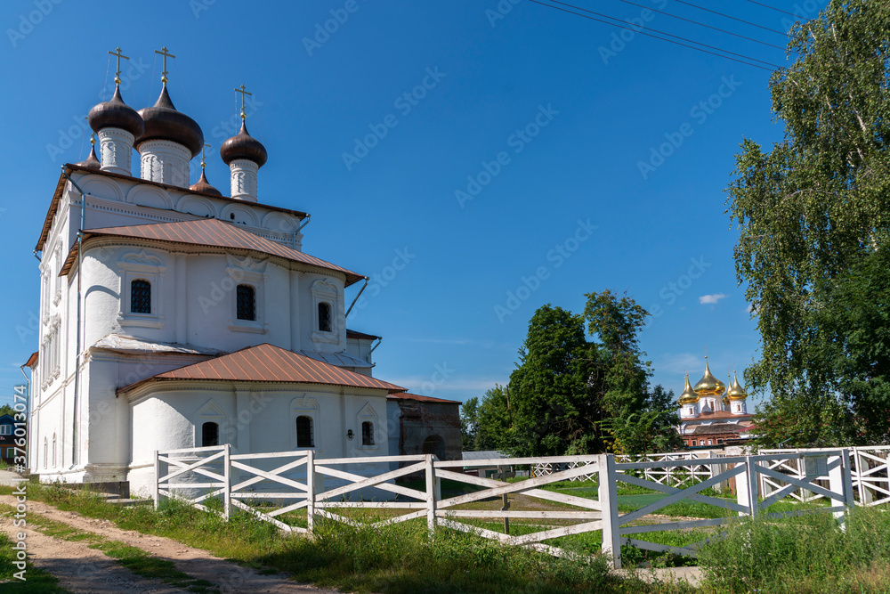 Fototapeta premium Гороховец. Церковь Воскресения Христова.