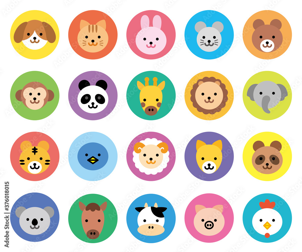 動物アイコンセットB 動物アイコンセットB