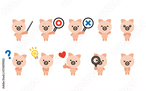 豚　キャラセットB