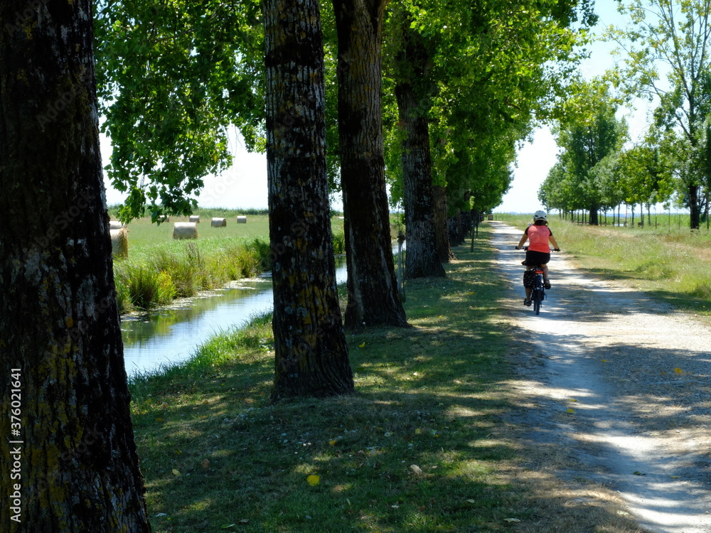Obraz premium de ROYAN à VITREZAY à vélo