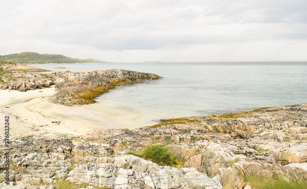 Sea and shore in northern Norway
