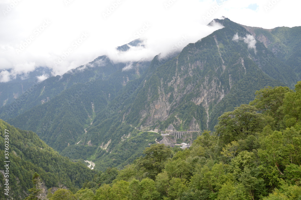 Fototapeta premium 中部山岳国立公園 