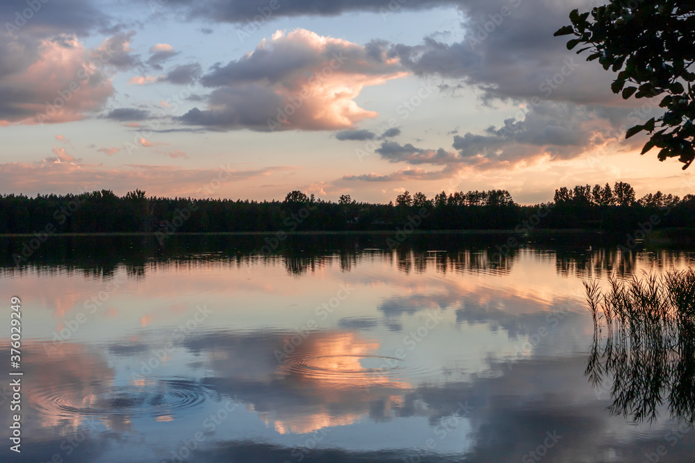 jezioro Podlasie zachód