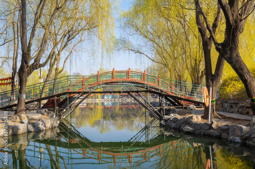 The Summer Palace landscape of Beijing in early spring © Hao