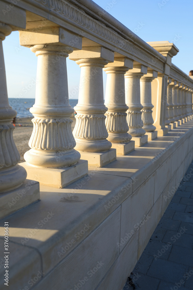 Fototapeta premium Sea of Azov embankment