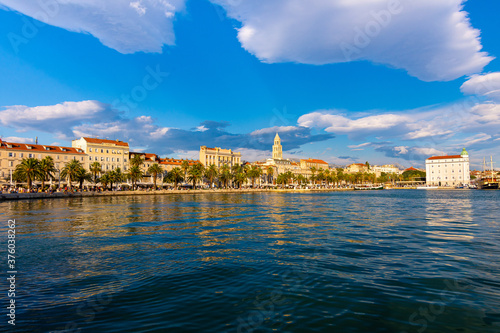 View of Split in Croatia