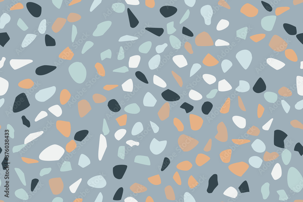 Terrazzo seamless pattern. Pastel colors. Marble. Abstract background. Terrazzo seamless pattern. Pastel colors. Marble. Abstract background.