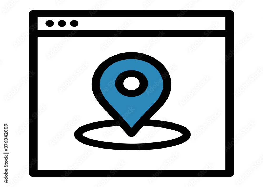 Local Location Marketing Optimization Search Seo Icon Local Location Marketing Optimization Search Seo Icon