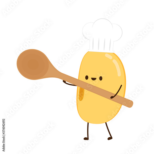 Soybean vector. Soybean character design. Soybean and tofu vector.