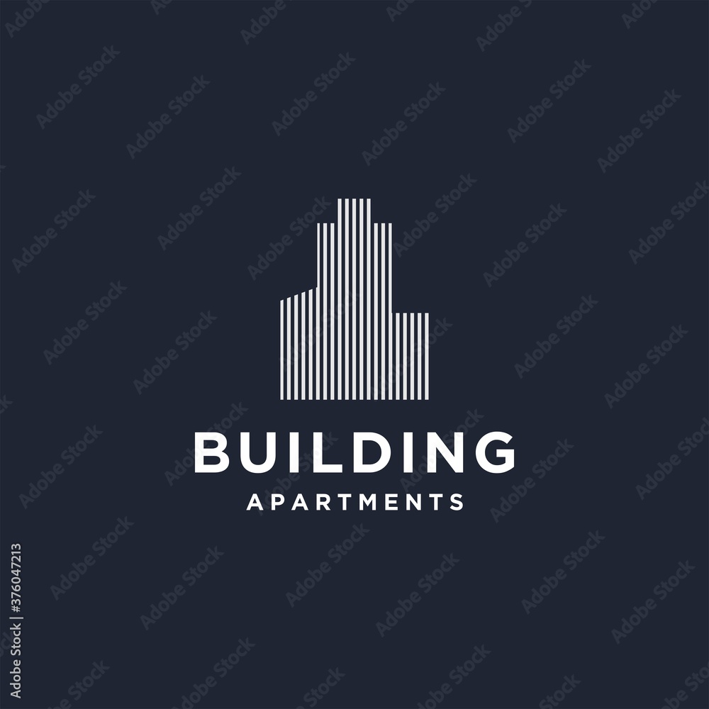Inspiration logo design building elegant 
