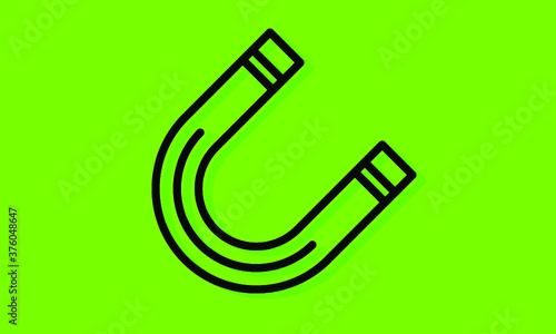 magnet vector icon