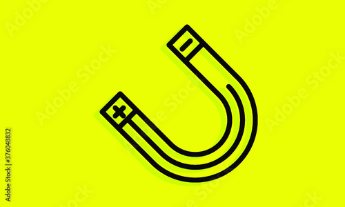 magnet vector icon