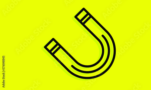 magnet vector icon