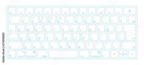 Magic Keyboard_JP_Blue line