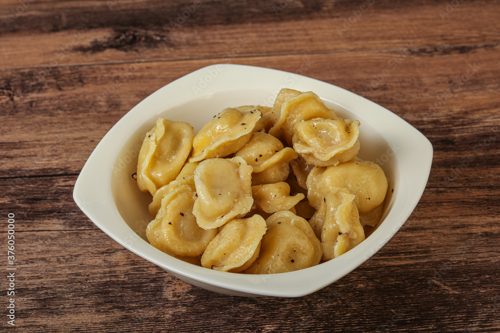 Dumplings with meat and spices Dumplings with meat and spices