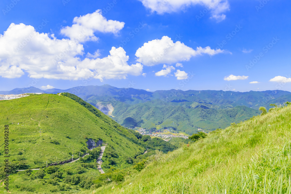 夏の平尾台 福岡県北九州市 Hiraodai in summer Fukuoka-ken Kitakyusyu city 夏の平尾台 福岡県北九州市 Hiraodai in summer Fukuoka-ken Kitakyusyu city