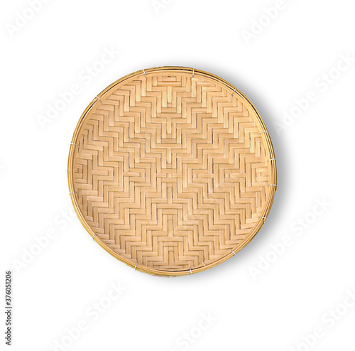 Foto threshing basket isolated on white
