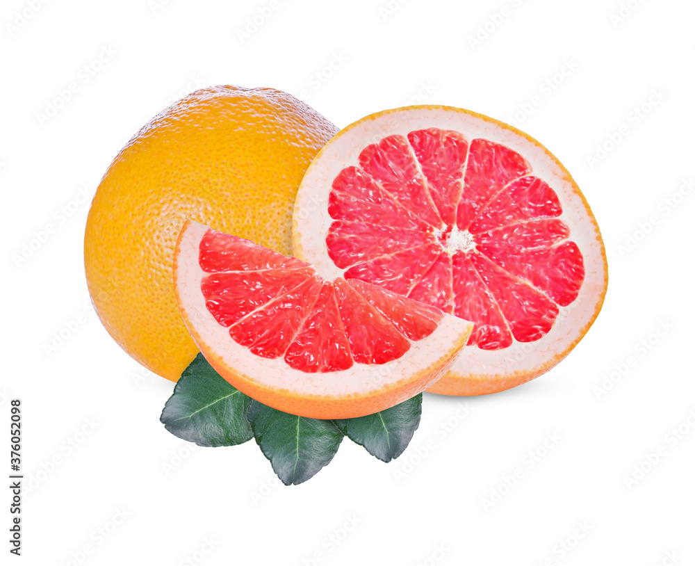 Grapefruit isolated on white background Grapefruit isolated on white background
