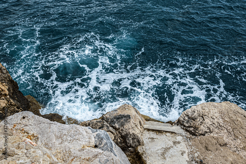 Under the cliff