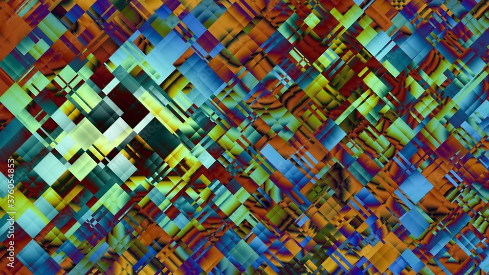 Abstract pattern of small squares. Abstract low poly geometric image. Horizontal background with aspect ratio 16 : 9 Abstract pattern of small squares. Abstract low poly geometric image. Horizontal background with aspect ratio 16 : 9