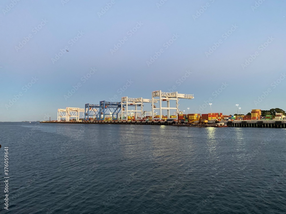 Boston harbour port of barcelona