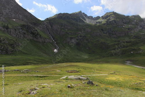 Views of the Monte Rosa massif from Colle di Bettaforca.  photo