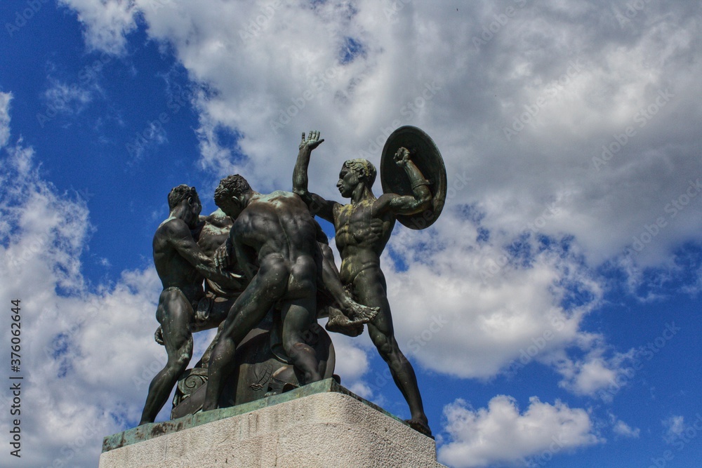 Fototapeta premium Statue from Trieste 2