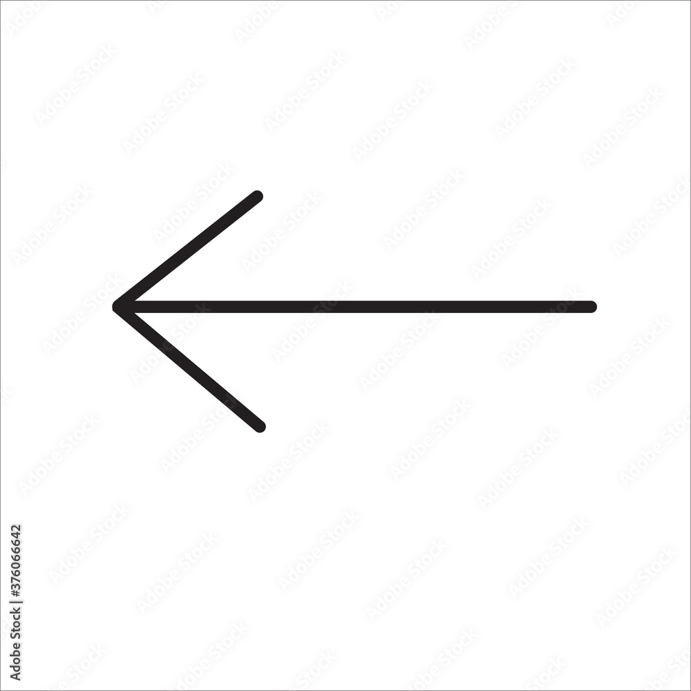 Arrows big black set icons in line style. Arrow icon. Arrows big black set icons in line style. Arrow icon.