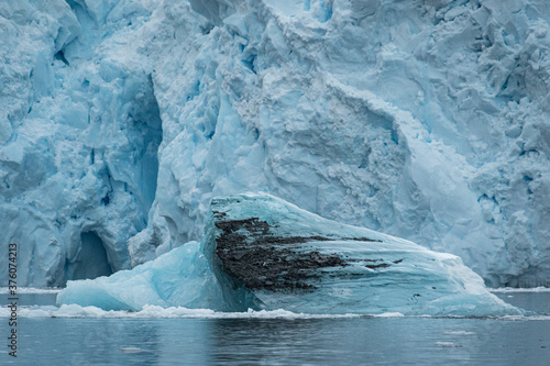 Glacier Petzval, Skontorp Cove, Antarctica