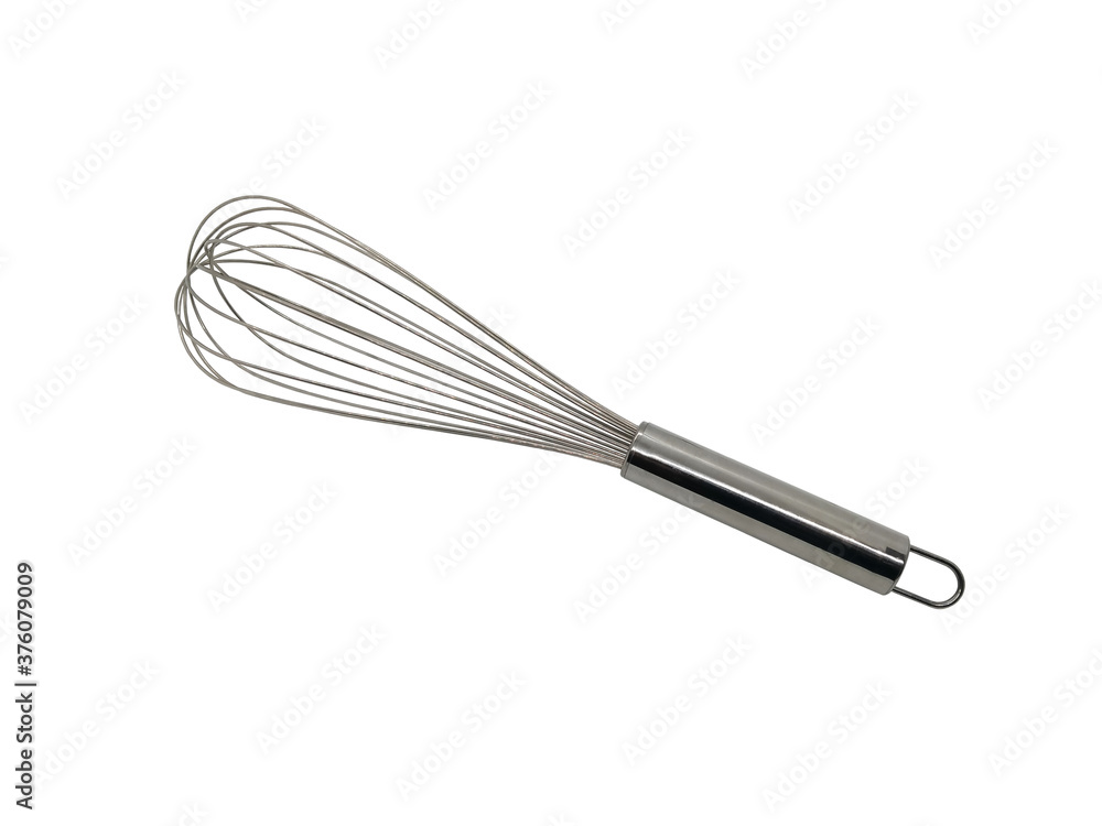 Stainless whisk isolated on white background. Stainless whisk isolated on white background.