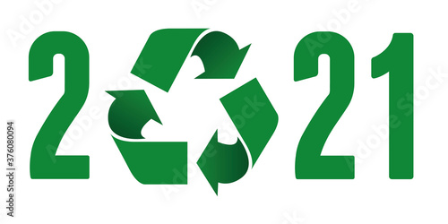 Carte de vœux pédagogique 2021 pour la protection de la planète et de l’environnement, rappelant l’importance de trier ses déchets pour les recycler.