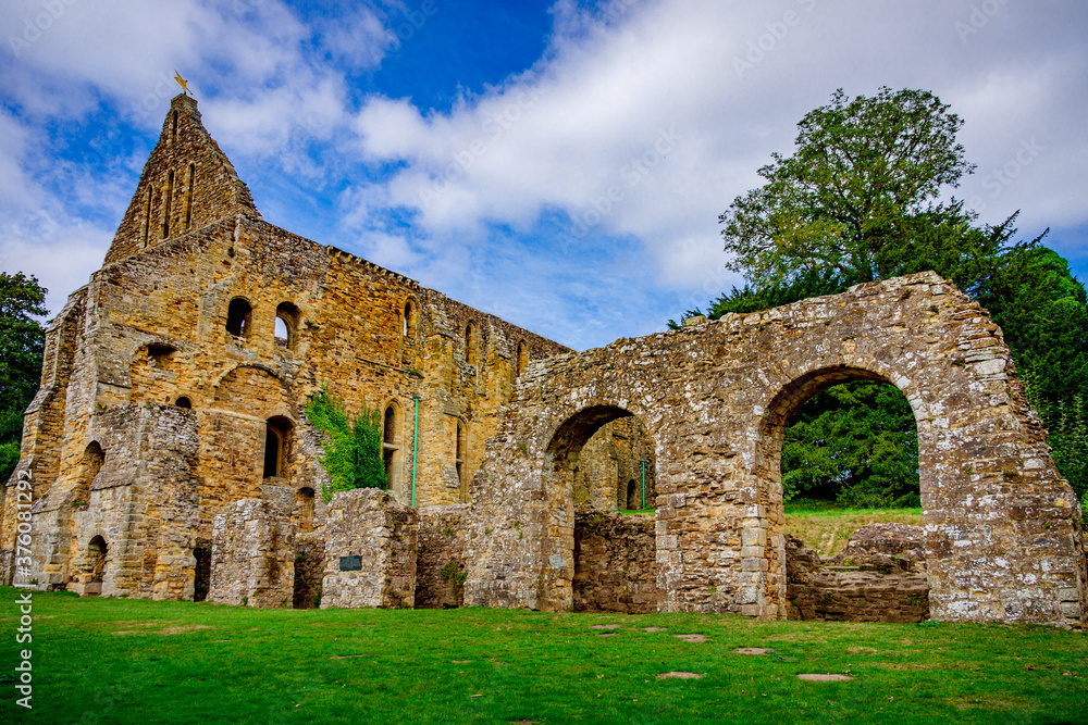 battle abbey chapter house ruins