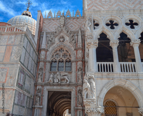 THE LION OF VENICE. ITALY