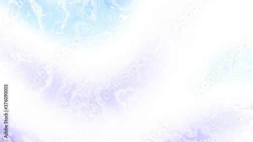 Abstract fractal pattern. Wavy blur background