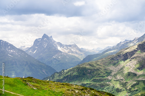 Alps Mountains. Alpine Austria Mountain