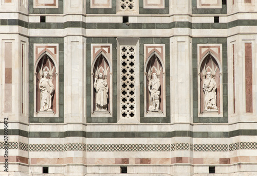 Obraz na płótnie Giotto's bell tower of Santa Maria del Fiore