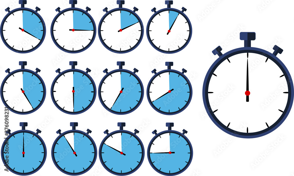 Manual stopwatchchronograph, speed measurement in seconds. Ability to