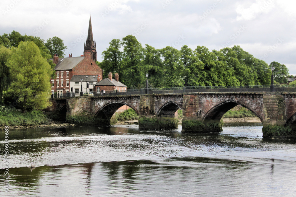 A view of the river dee at Chester