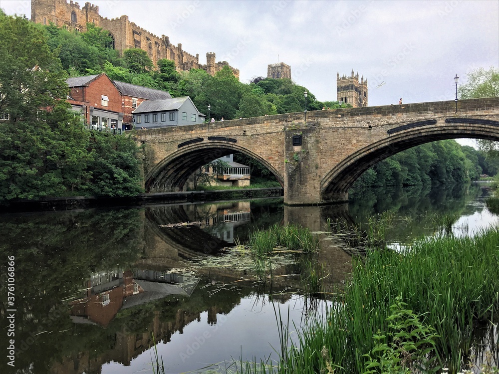 Durham Cathedral across the river Wear