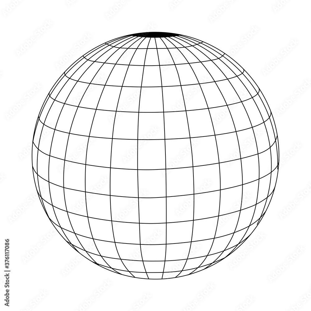 abstract vector wireframe sphere glowing. Vector illustration eps 10 abstract vector wireframe sphere glowing. Vector illustration eps 10