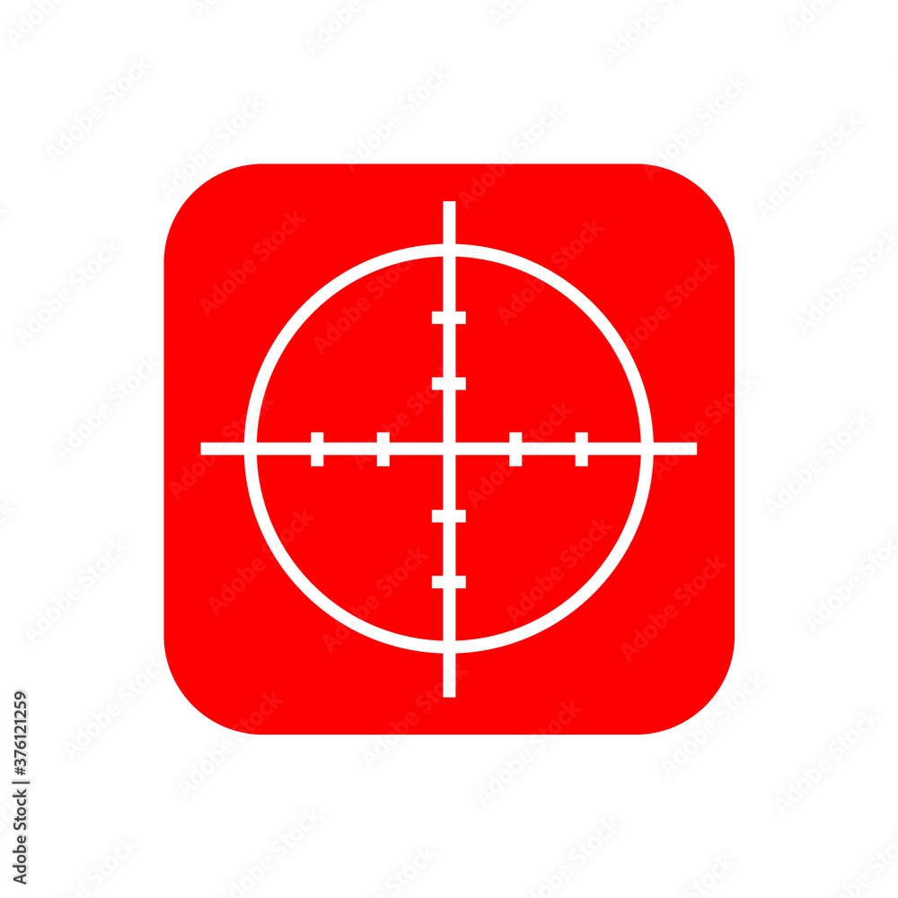 Target capture sign icon. Vector illustration eps 10 Target capture sign icon. Vector illustration eps 10