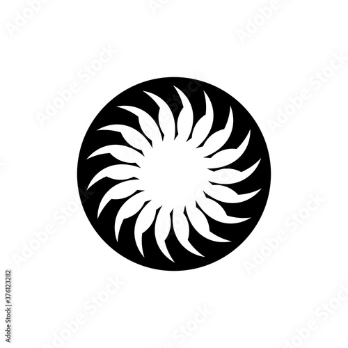 Circular Pattern Icon. Vector Sign. Trendy Symbol. Vector illustration eps 10