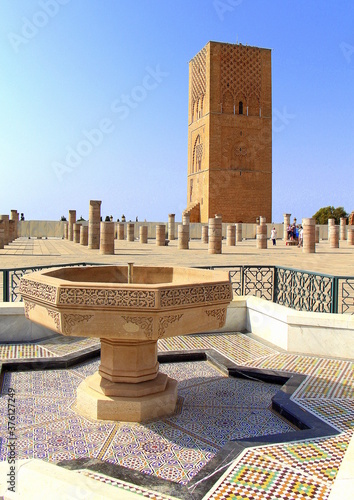 Hassan tower in Rabat, Morocco