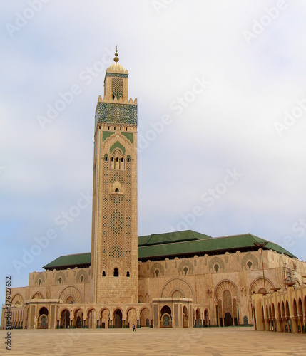 Great Mosque Hassan II in Casablanca city, Morocco